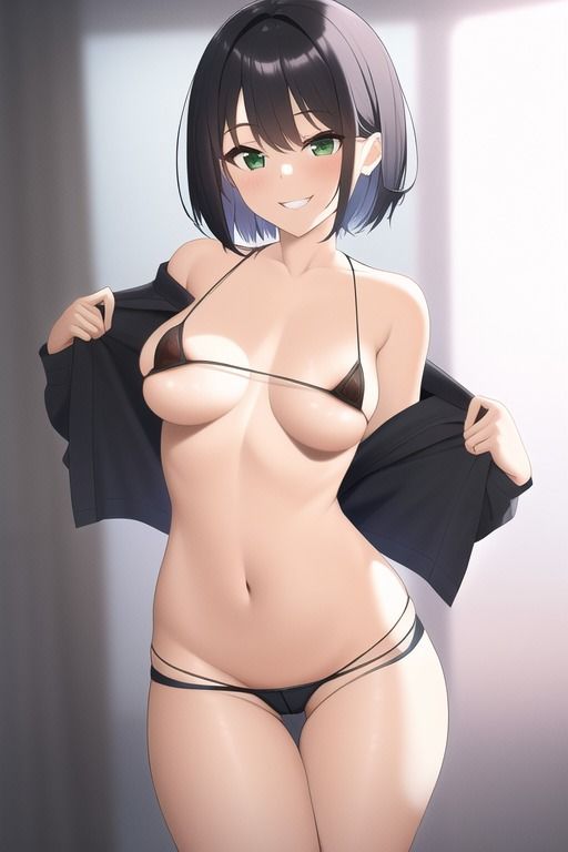 黒髪ショートカットの美人な隣人お姉さんとお楽しみえっち［43枚］ サンプル2ページ目