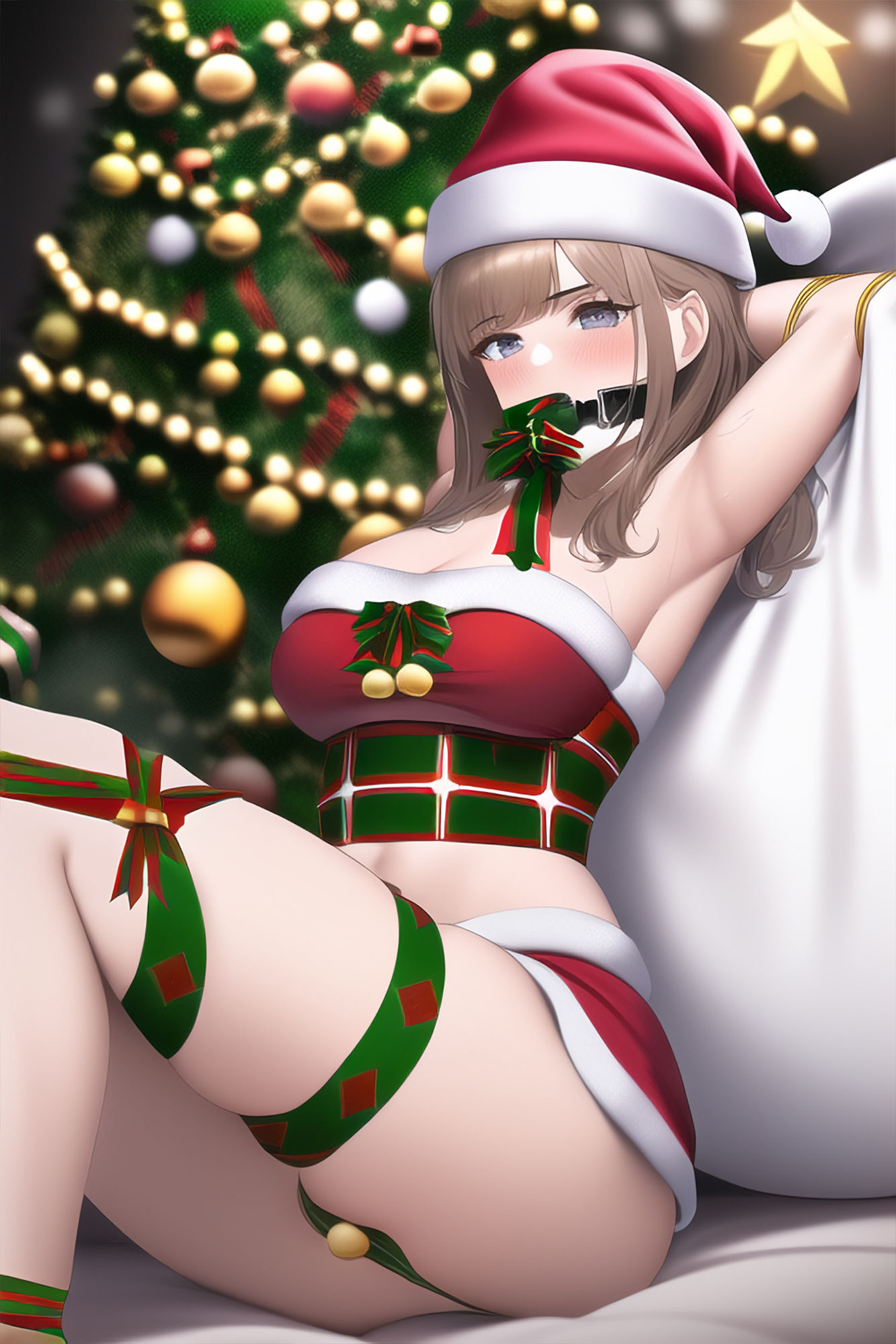 拘束少女 〜クリスマス編〜 サンプル2ページ目