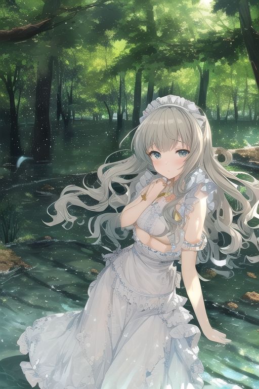 自然少女。 サンプル1ページ目