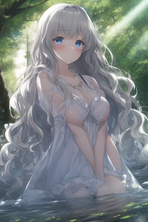 自然少女。 サンプル2ページ目