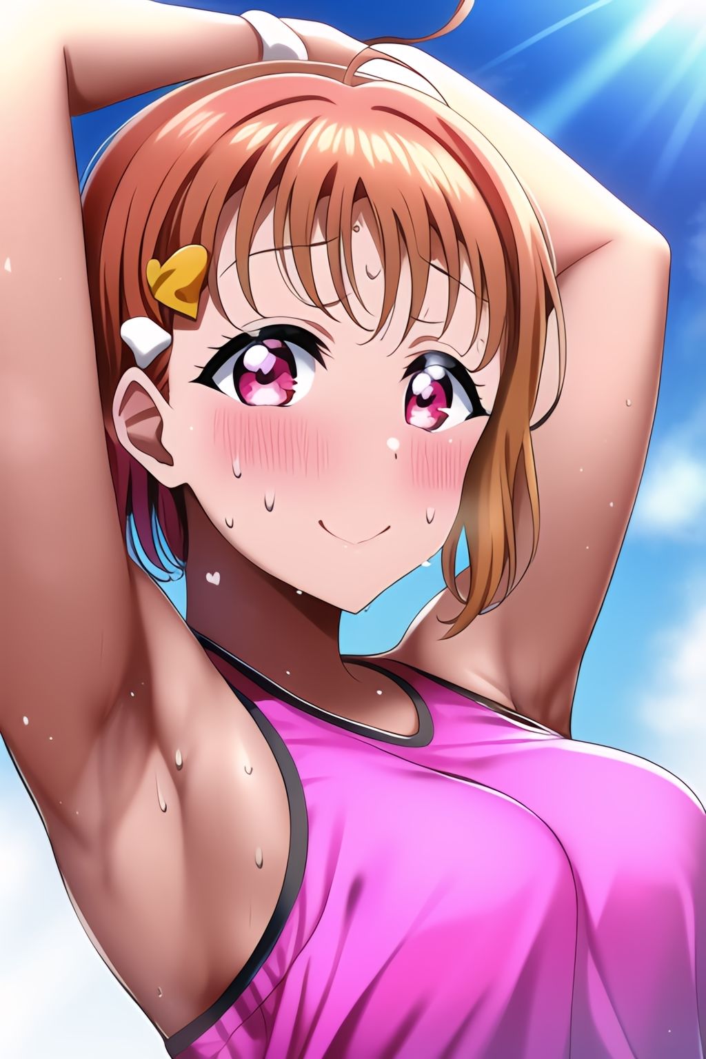 ラブラ●ブ！サンシ●イン！ちかちゃん＋脇フェチ＋褐色フェチ！わきわき詰め合わせ100枚！！ サンプル3ページ目