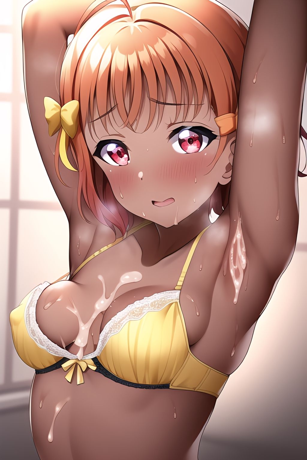 ラブラ●ブ！サンシ●イン！ちかちゃん＋脇フェチ＋褐色フェチ！わきわき詰め合わせ100枚！！ サンプル10ページ目