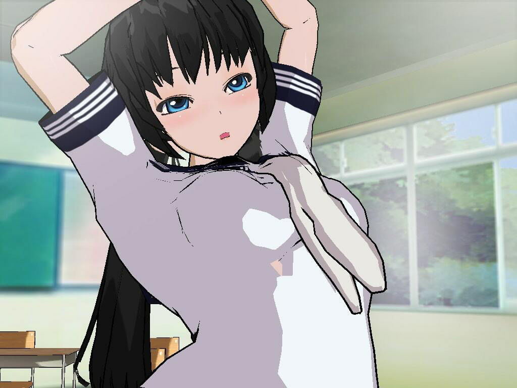 BLACK HAIRGIRL ＆ Her SEX サンプル1ページ目
