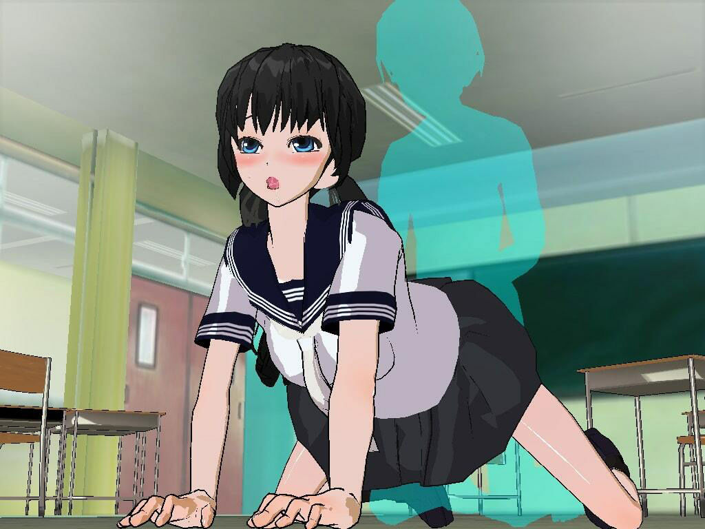 BLACK HAIRGIRL ＆ Her SEX サンプル2ページ目