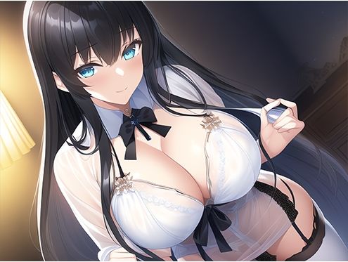 黒髪お嬢様は清楚？ / 全年齢向け （114枚） サンプル2ページ目