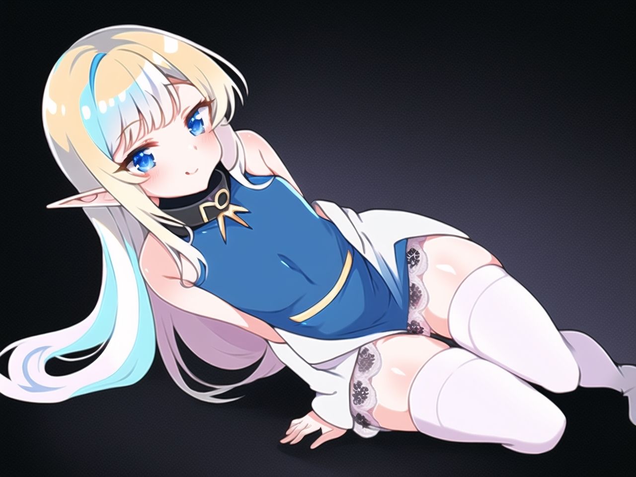 えっちなエルフ サンプル1ページ目