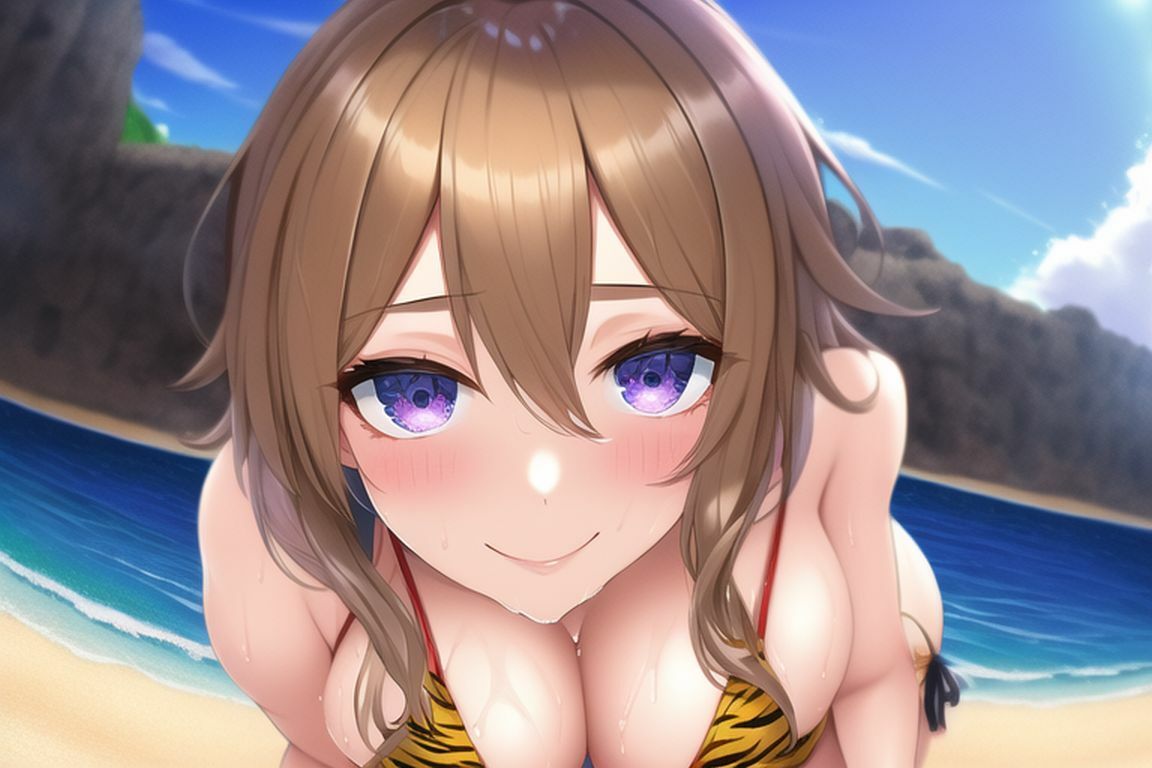 うしとらビキニ合戦 サンプル1ページ目