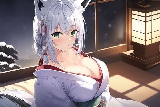 しろきつね 全年齢向け CG集 vol.3 / 白狐の巣ごもり （112枚） サンプル2ページ目