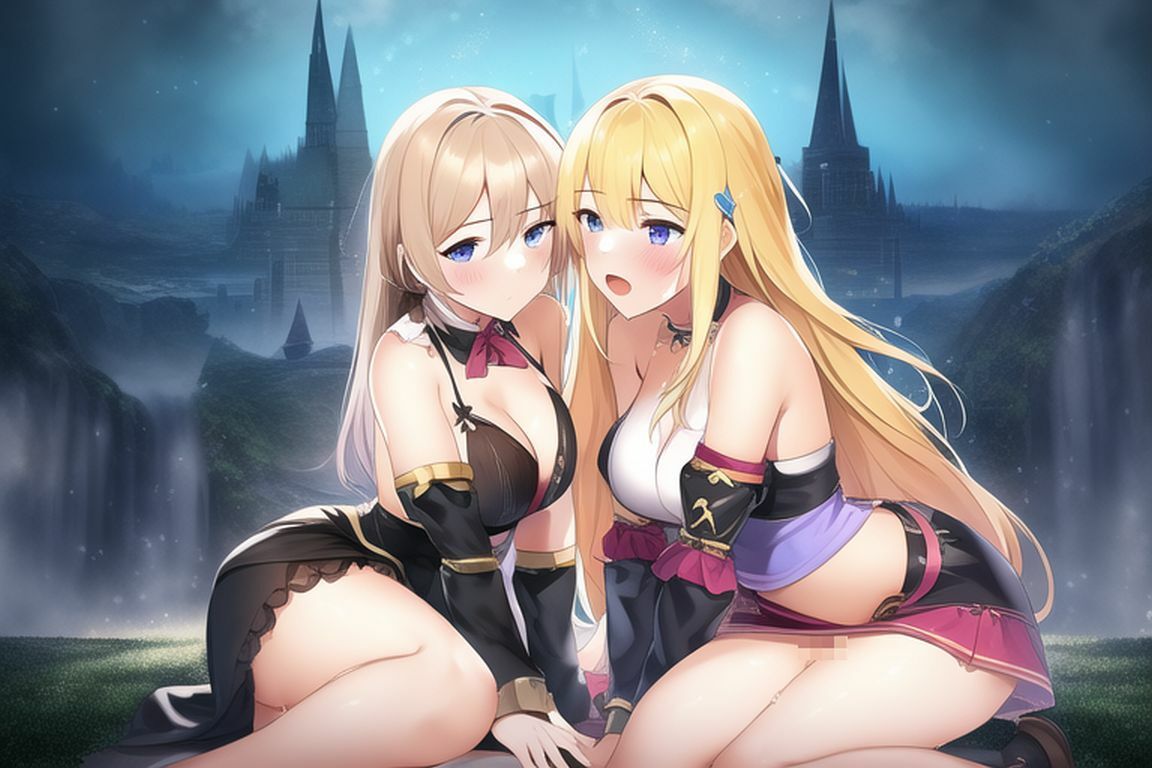 女冒険者、異世界にて百合る サンプル8ページ目