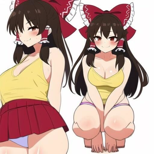 パンツを見せる巫女 サンプル6ページ目
