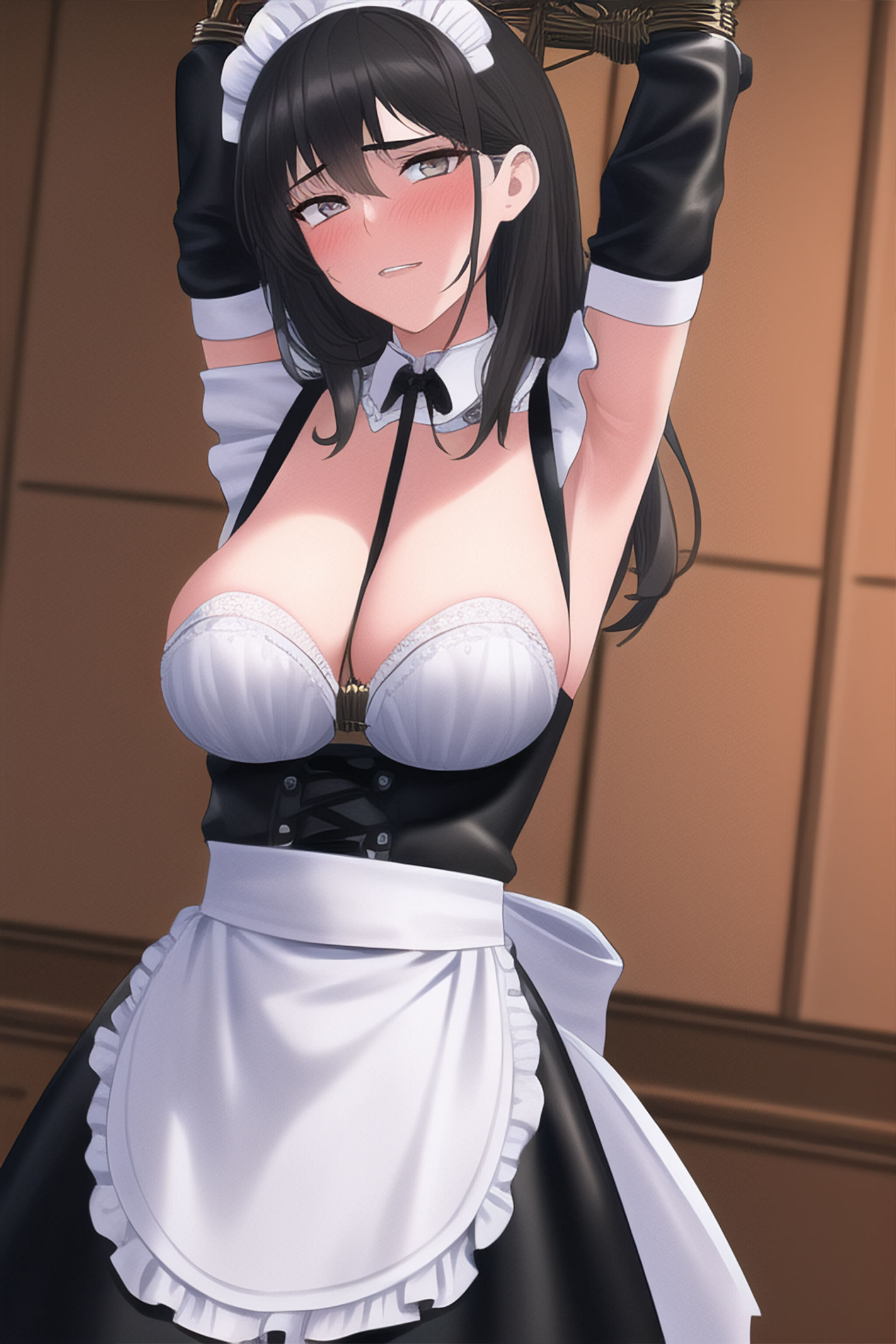 拘束少女 〜メイド編〜 サンプル1ページ目