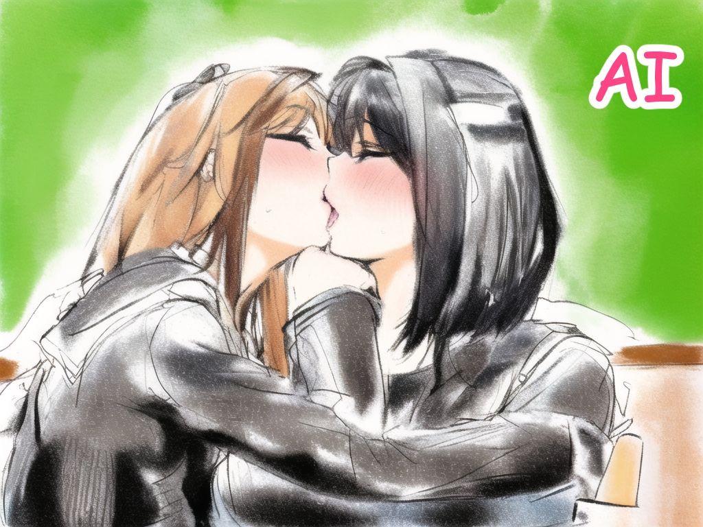 百合色の二人 その1 リメイク サンプル2ページ目