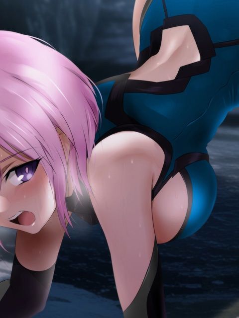 洞窟で囚われるマ○ュ サンプル8ページ目