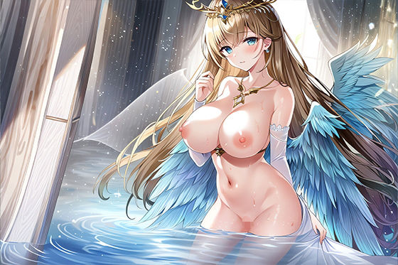 湖畔の水浴び天使と / R-18 CG集 （109枚） サンプル1ページ目