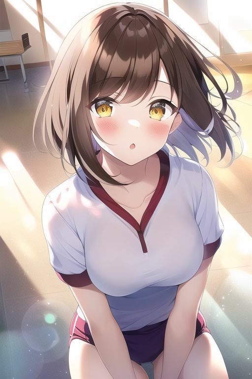茶髪女子の下着イラスト集 サンプル3ページ目