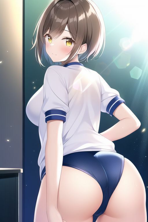茶髪女子の下着イラスト集 サンプル4ページ目