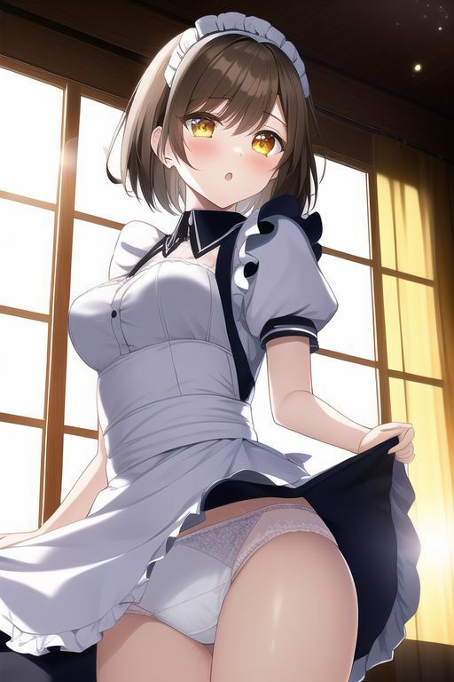 茶髪女子の下着イラスト集 サンプル5ページ目