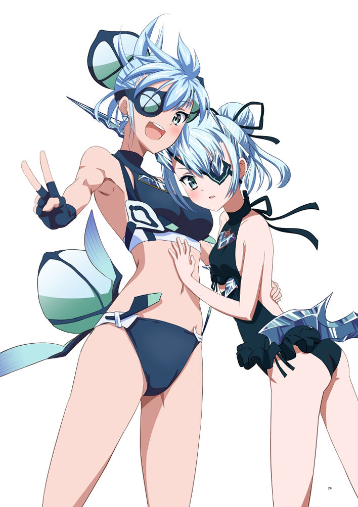 女性ブレイドの水着本 サンプル4ページ目
