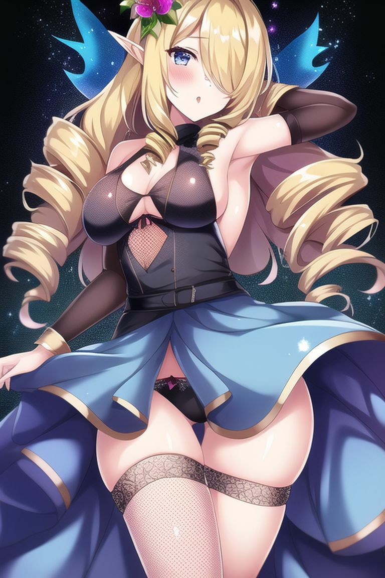 ハイエルフの郷は百合の園 サンプル2ページ目