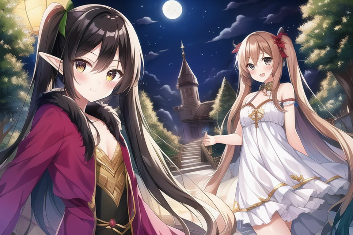 ハイエルフの郷は百合の園 サンプル6ページ目