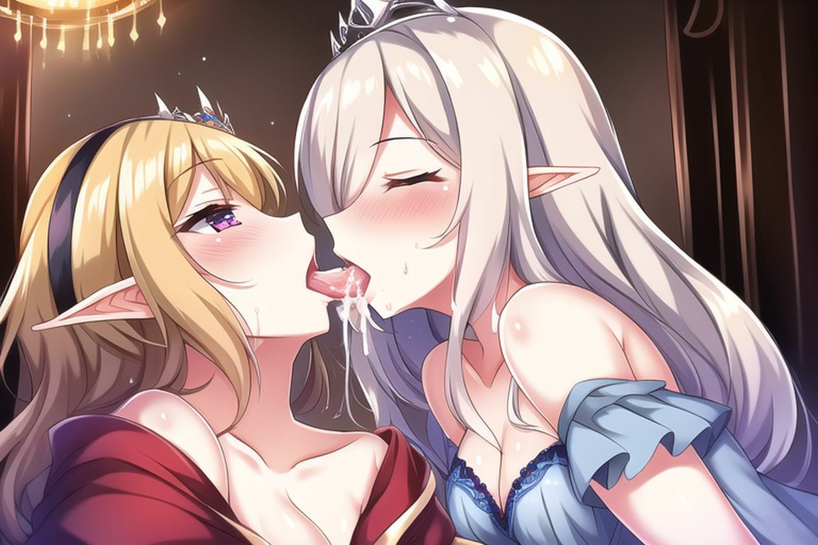 ハイエルフの郷は百合の園 サンプル10ページ目