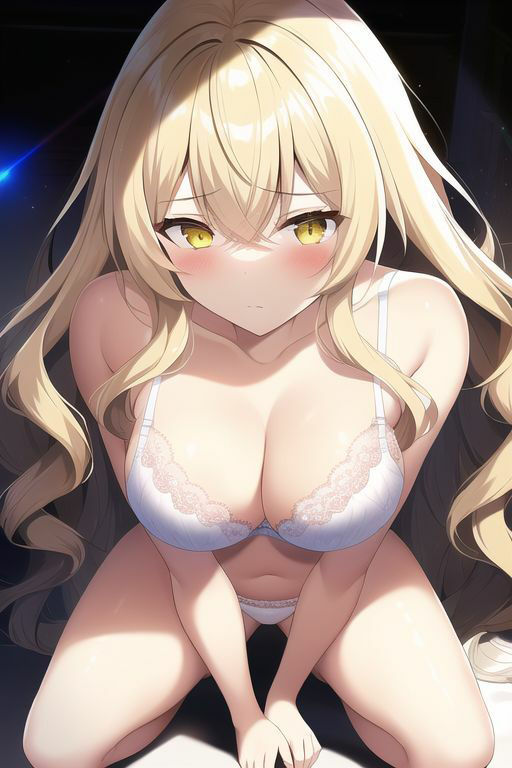金髪女子の下着イラスト集 サンプル6ページ目
