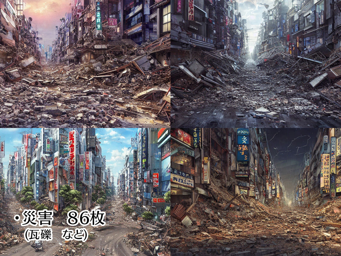 著作権フリー背景美術素材集 BGArt 01 「現代編」 サンプル6ページ目