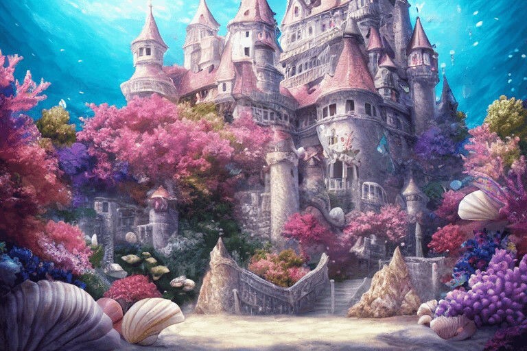 著作権フリー背景美術素材集 BGArt 05 「幻想世界II」 サンプル2ページ目