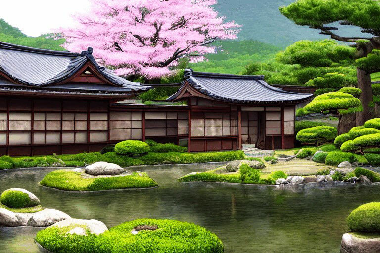 著作権フリー背景美術素材集 BGArt 07 「日本百景」 サンプル3ページ目