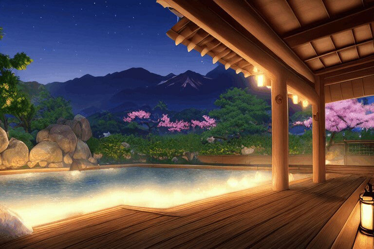 著作権フリー背景美術素材集 BGArt 07 「日本百景」 サンプル5ページ目