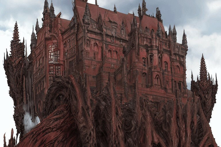 著作権フリー背景美術素材集 BGArt 08 「幻想世界III」 サンプル9ページ目