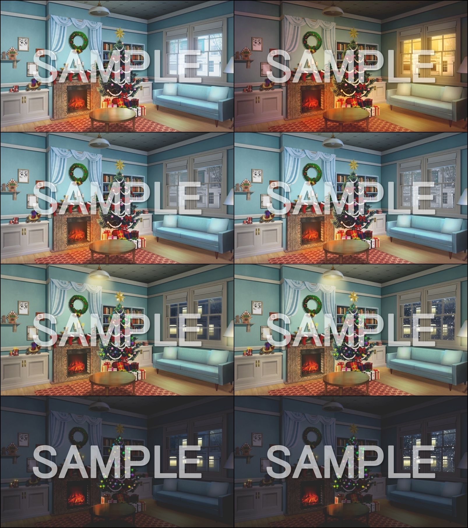 みにくる背景CG集『クリスマス編』特別版part02 サンプル3ページ目