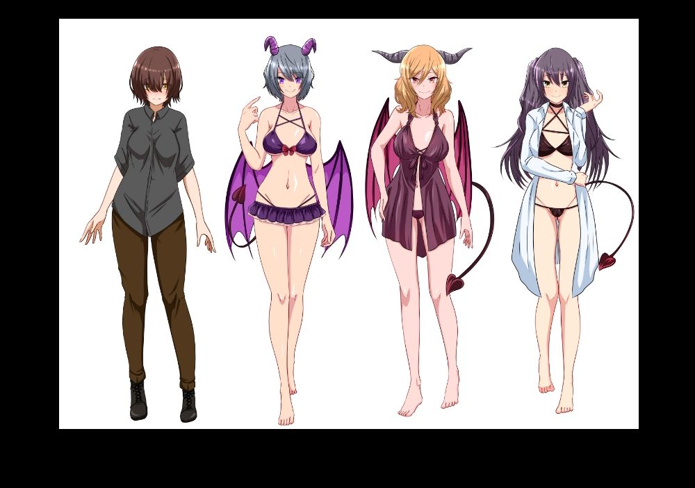 女好きのサキュバスが魔法薬で男を女にする サンプル5ページ目