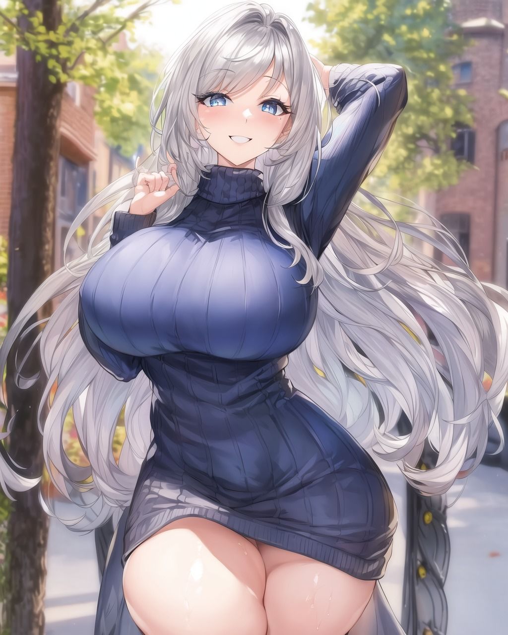 クールビューティ爆乳留学生とイチャラブ中出し同棲生活 サンプル5ページ目