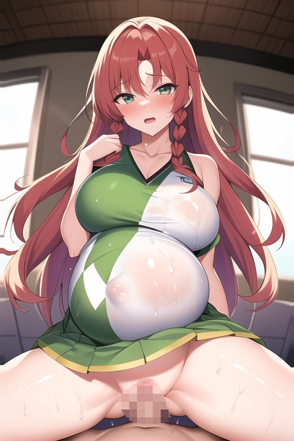 ち〇ちん応援東方チアリーディング部 サンプル5ページ目