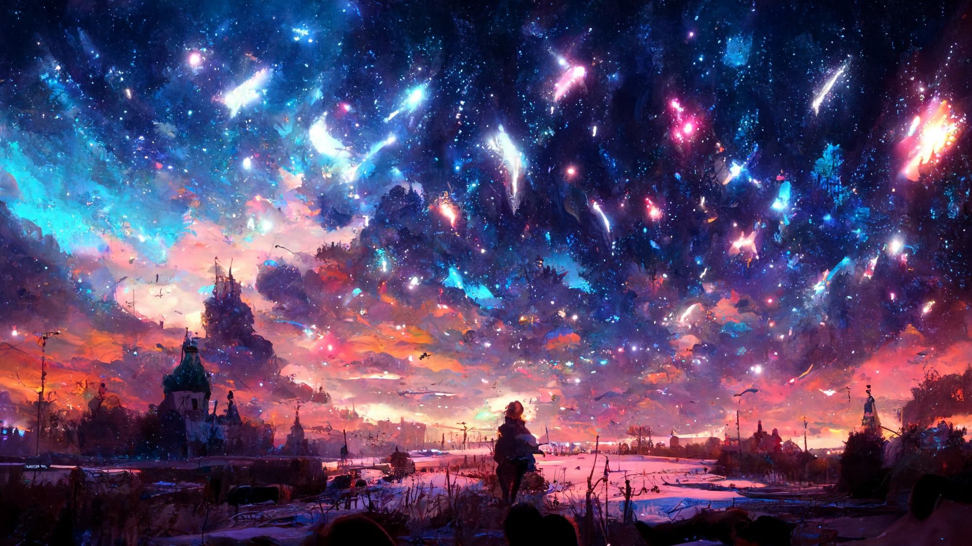 【ファンタジー系イラスト調】著作権フリーの高解像度背景（画像100枚） サンプル10ページ目