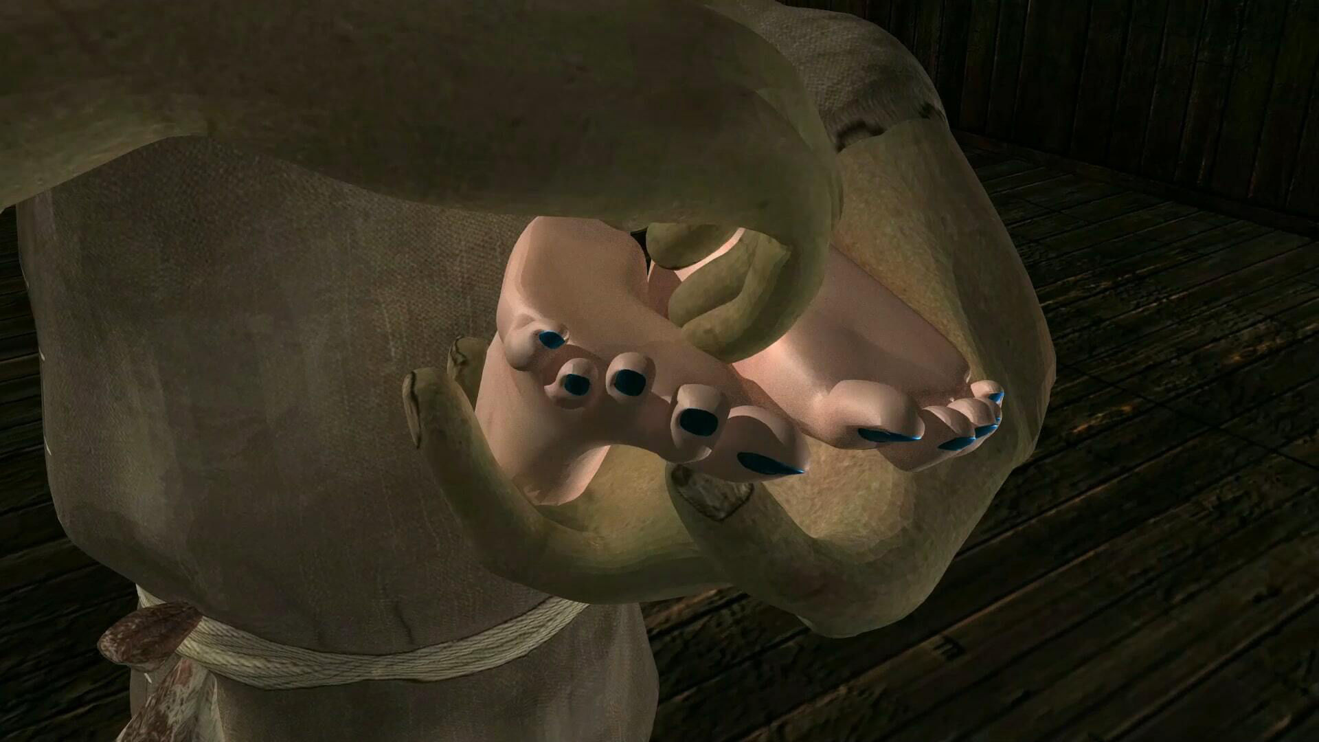 Foot torture by goblin サンプル5ページ目