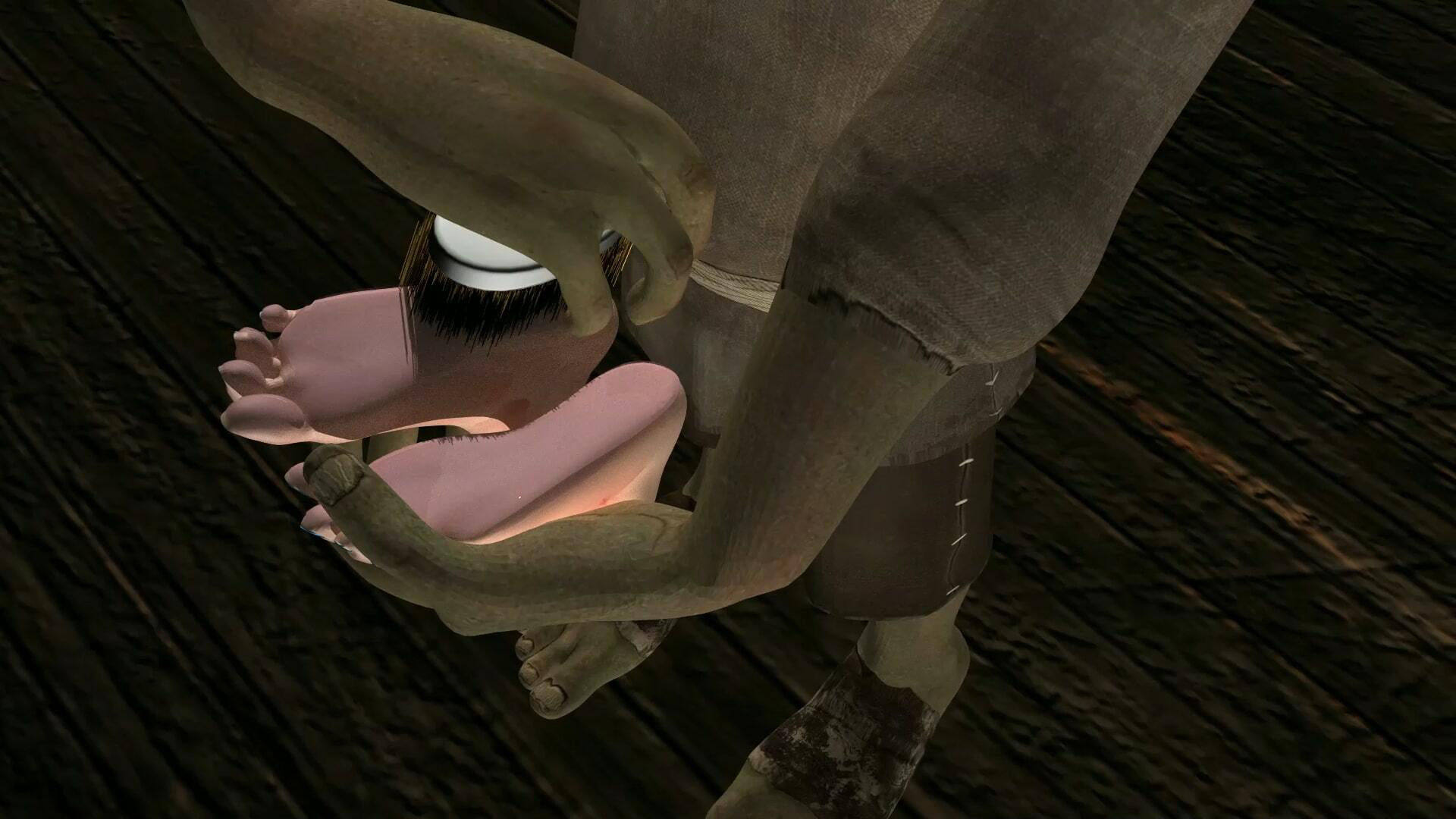 Foot torture by goblin サンプル8ページ目