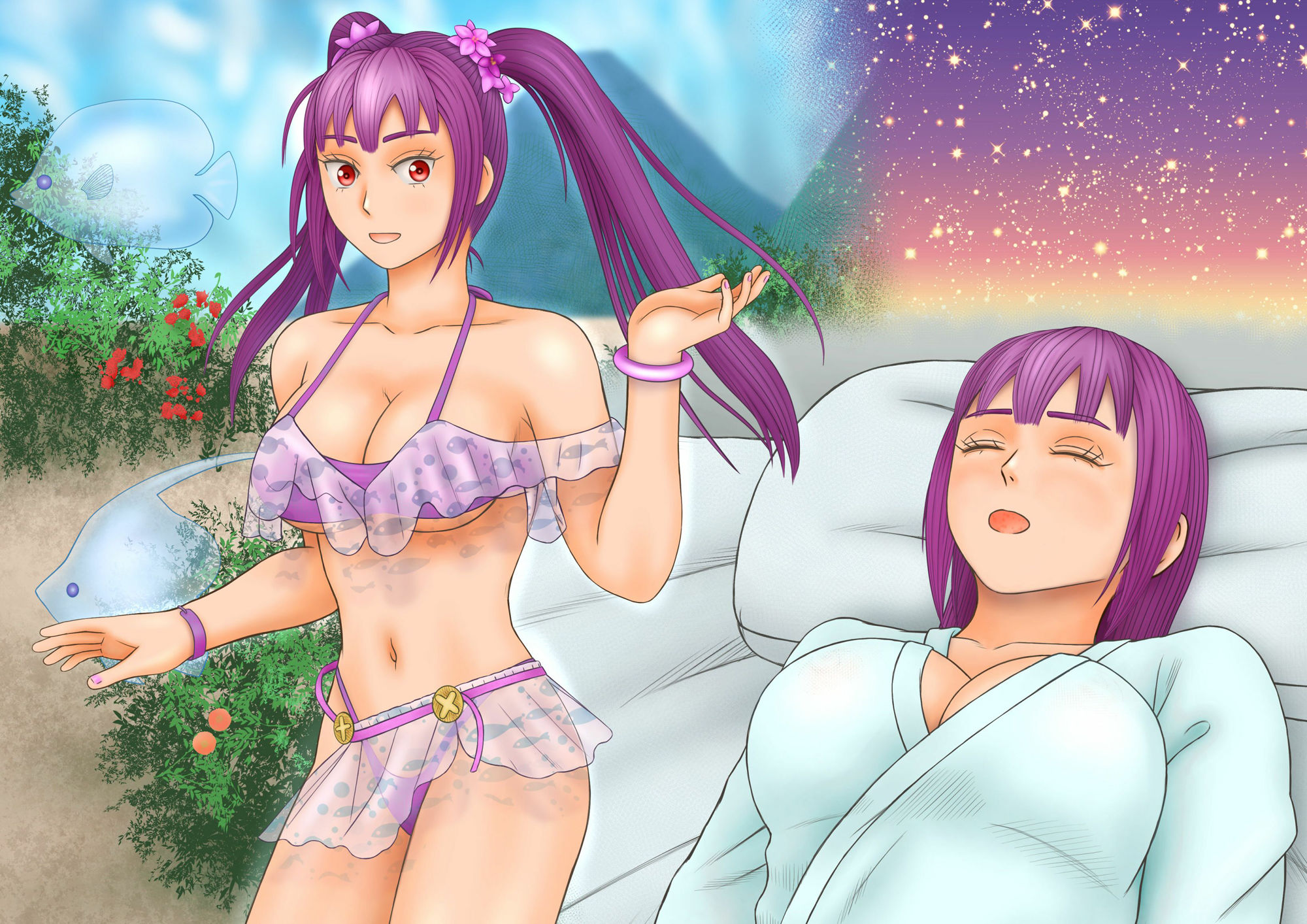 女流漫画家の新婚生活 サンプル1ページ目