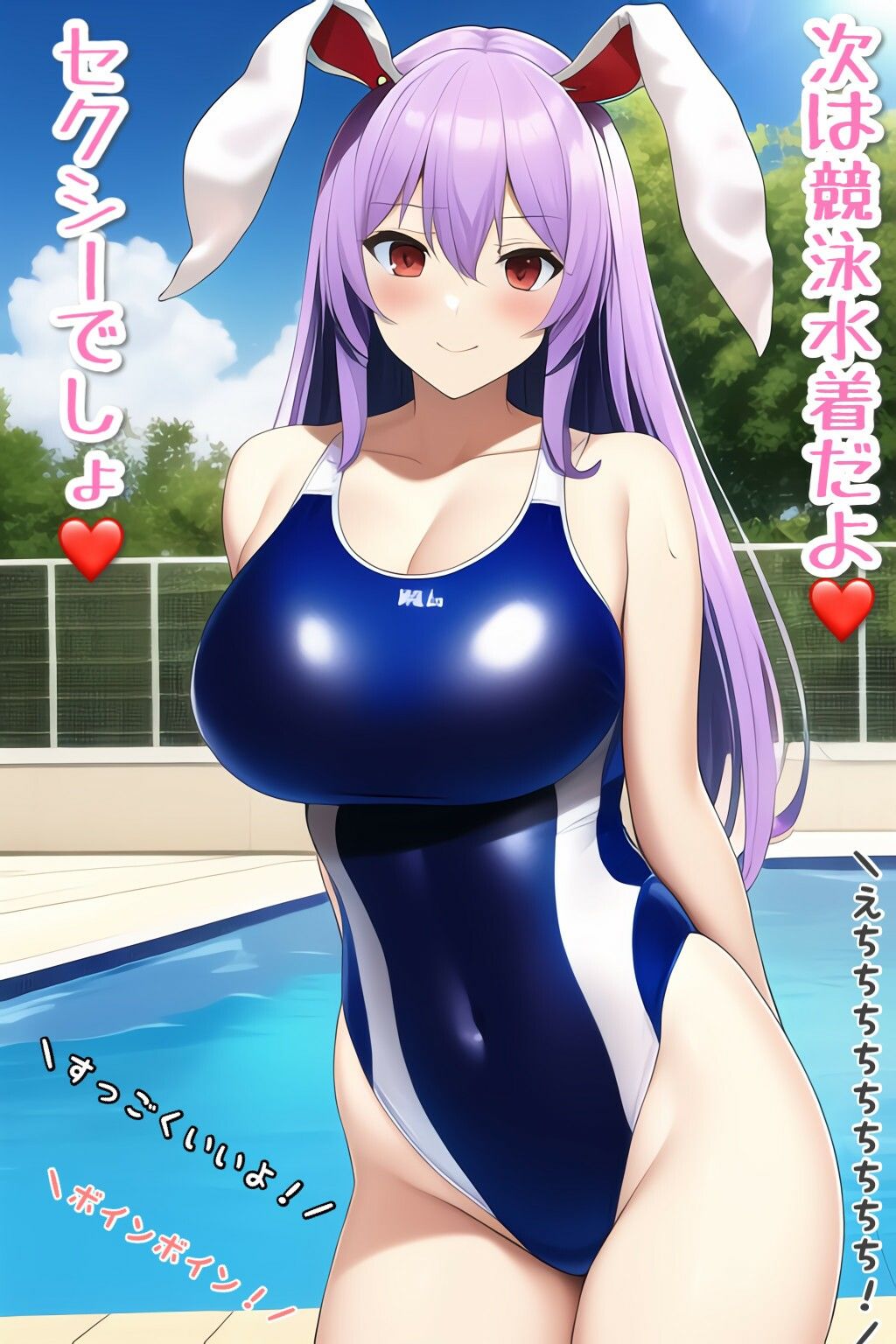 優曇華院ぴっちり衣装撮影会 サンプル3ページ目