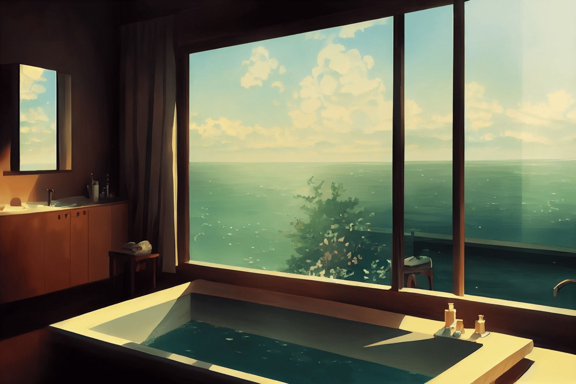【現代系イラスト調】著作権フリーの高解像度背景（画像100枚） サンプル8ページ目