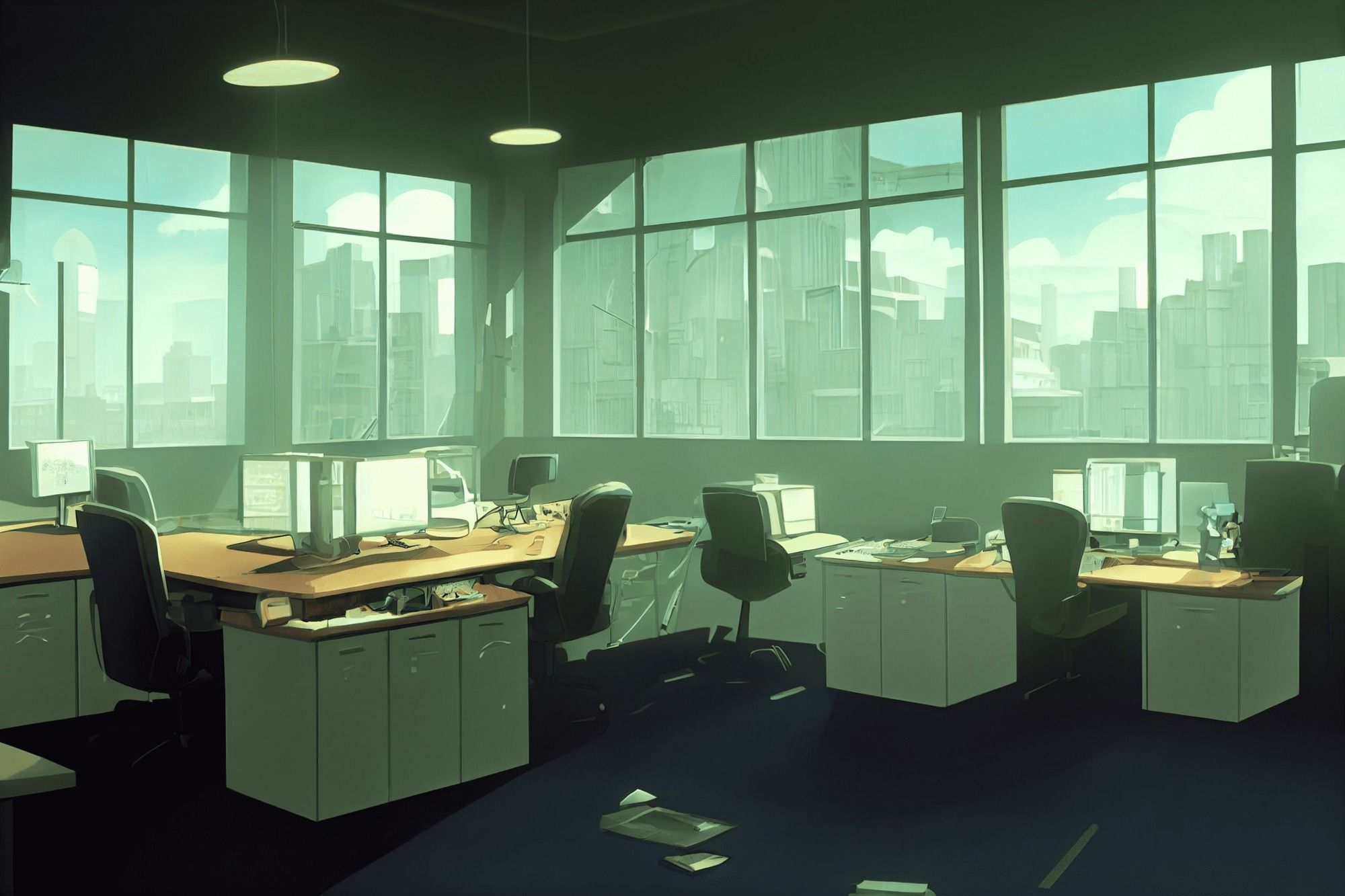 【現代系イラスト調】著作権フリーの高解像度背景（画像100枚） サンプル10ページ目