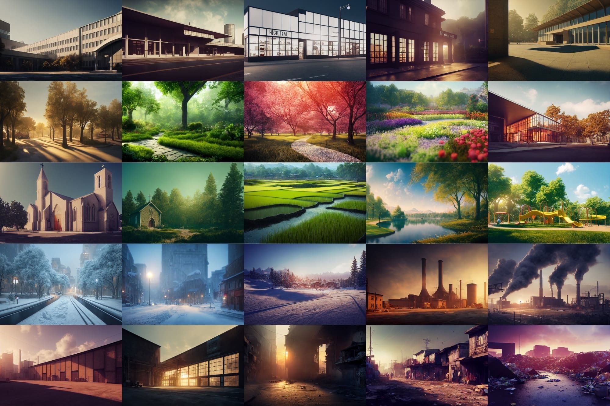 【現代系リアル調】著作権フリーの高解像度背景（画像100枚） サンプル2ページ目