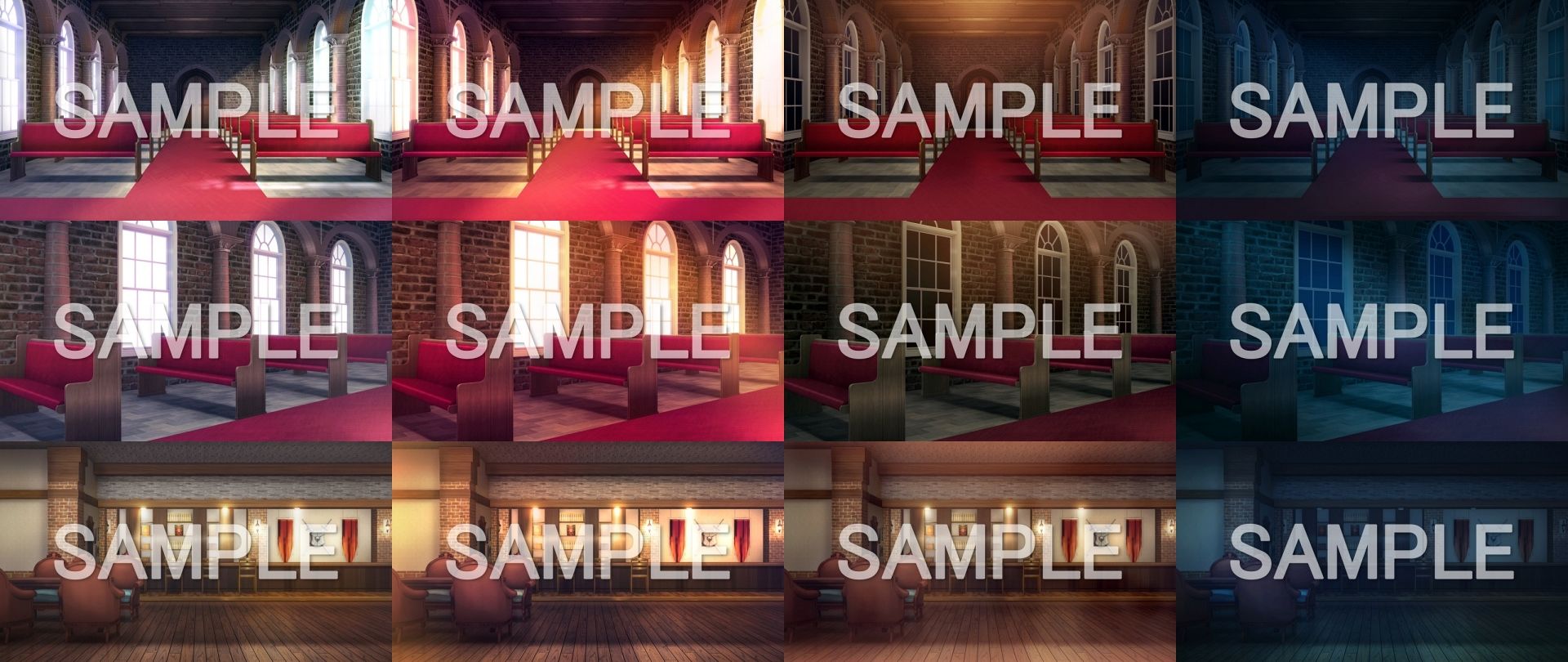 みにくる背景CG素材集『ファンタジー編』part04 （ブーストパックA） サンプル8ページ目