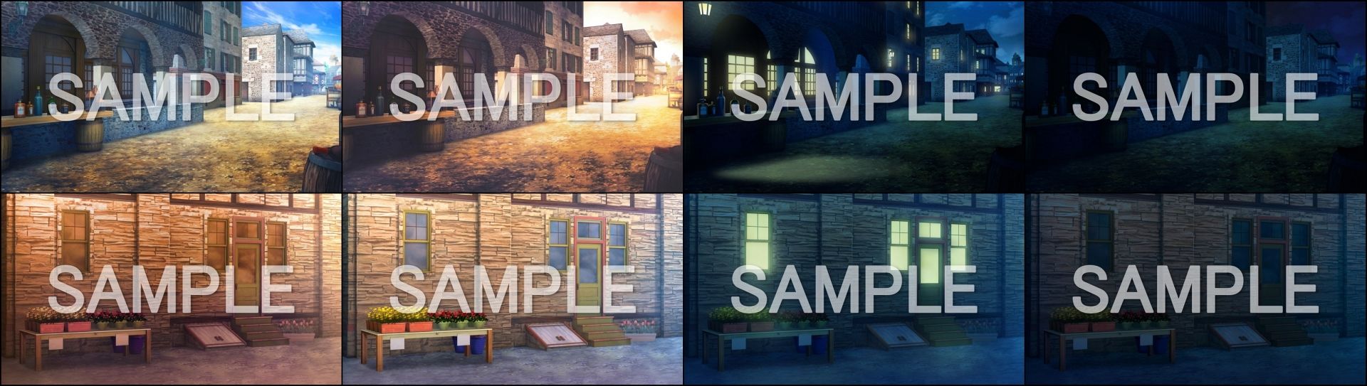 みにくる背景CG素材集『ファンタジー編』part04 （ブーストパックB） サンプル7ページ目