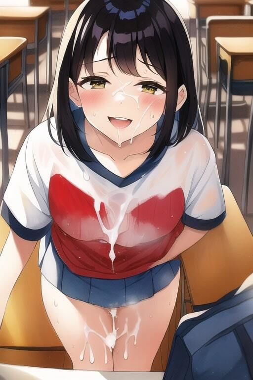 キリっとした瞳がエロい巨乳少女と変態行為 サンプル3ページ目