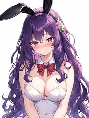 うさちゃんのおっぱい見せてあげる サンプル1ページ目
