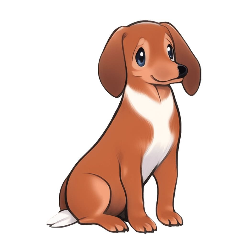 【犬20種類×5】著作権フリーの高解像度イラスト素材（画像100枚） サンプル6ページ目