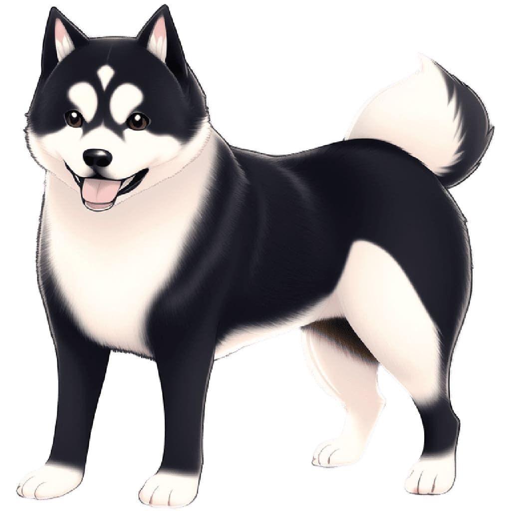 【犬20種類×5】著作権フリーの高解像度イラスト素材（画像100枚） サンプル9ページ目