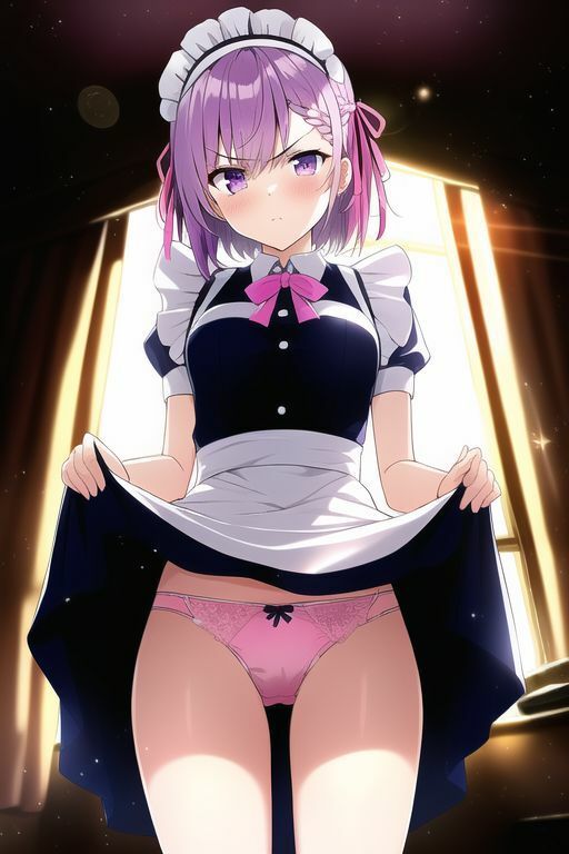 紫髪女子の下着 サンプル4ページ目